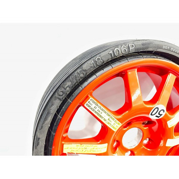 Roda Estepe Porche Cayenne Touareg Aro 18 2011-2018 Usado Vermelho