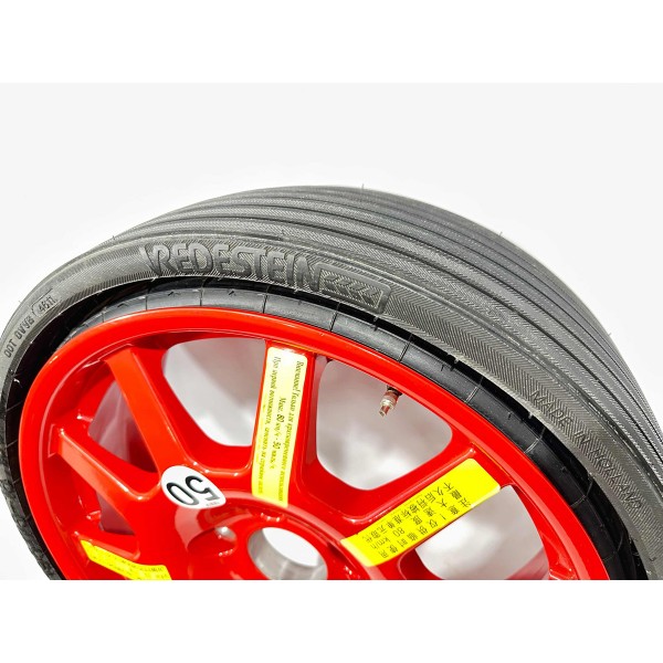 Roda Estepe Porche Cayenne Touareg Aro 18 2011-2018 Usado Vermelho