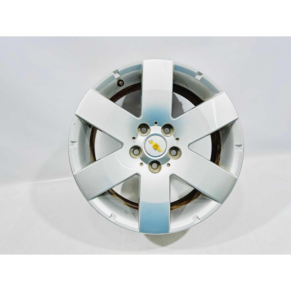Roda Chevrolet Captiva Aro 17 2012 Avulsa Usada Prateado
