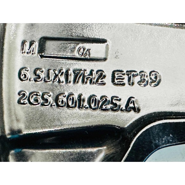 Roda Vw Nivus 2020 Aro 17 Prateado