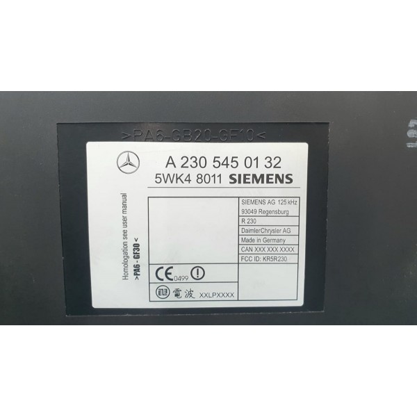 Módulo Keyless Mercedes Benz S500 2001