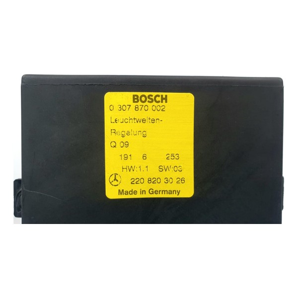 Módulo Controle Farol Mercedes Benz S500 2001