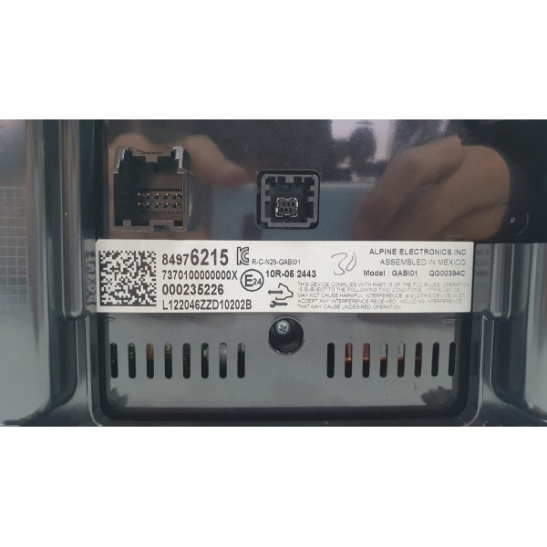 Tela Central Multimídia (com Detalhes) Equinox Premier 2022