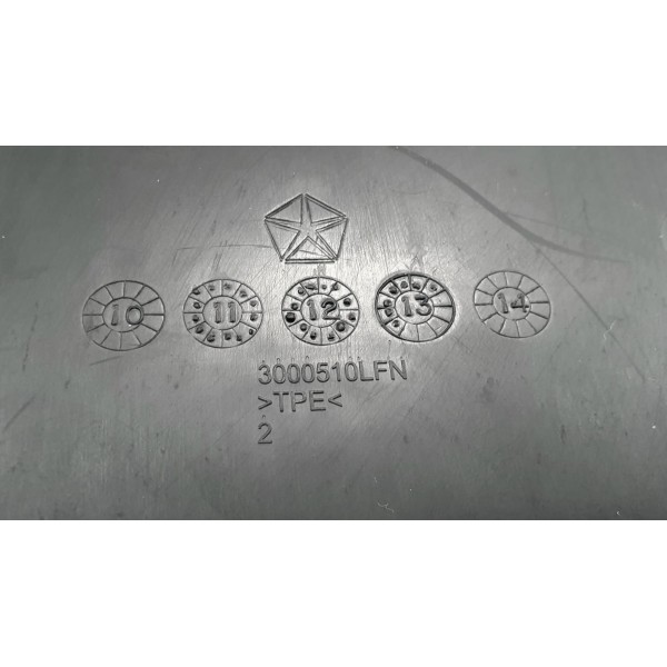 Borracha Porta-objetos Dodge Journey 3.6 Rt 2014 3000510lfn Preto