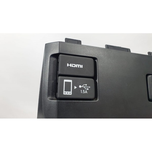 Acabamento Entradas Aux/usb/12v Honda Civic Touring 2017