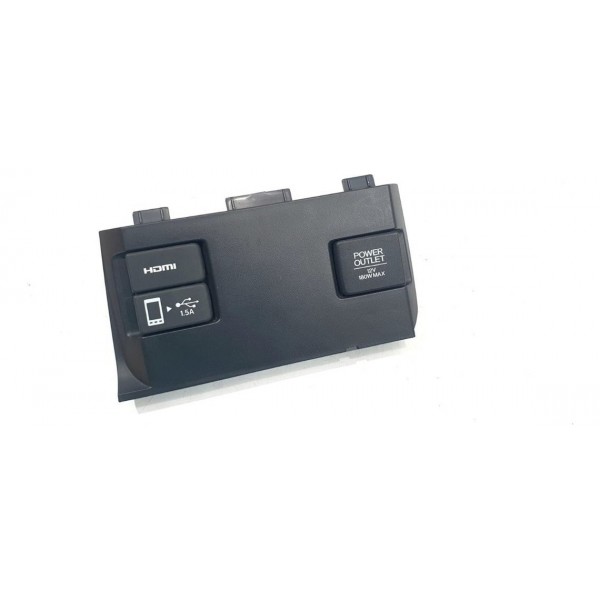 Acabamento Entradas Aux/usb/12v Honda Civic Touring 2017