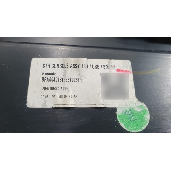 Acabamento Lateral Console Central Esquerdo Civic 2017