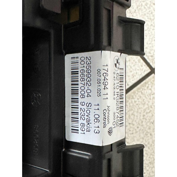 Painel De Instrumentos Bmw 118i 2013 17649411 Preto