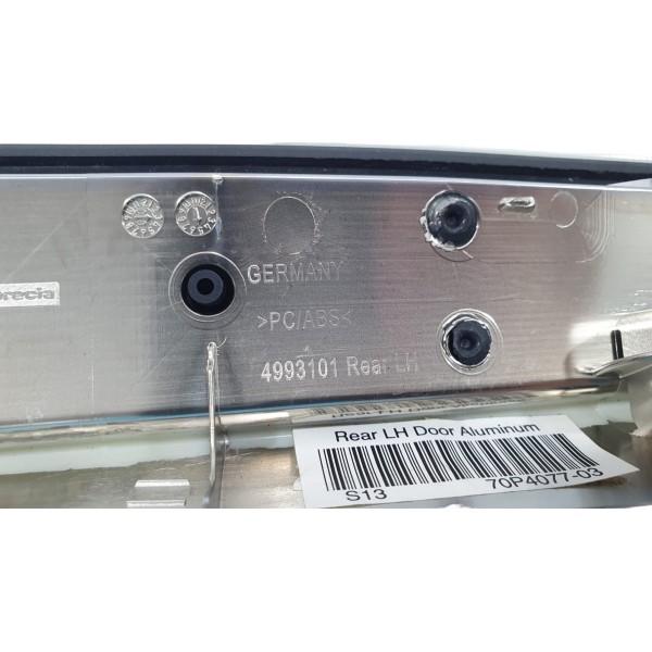 Acabamento Porta Traseira Esquerda Bmw X5 E70 4993101  Preto