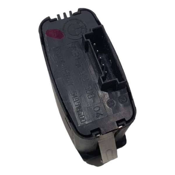 Botão Pisca Alerta Trava Bmw 550i E60 69195 Preto