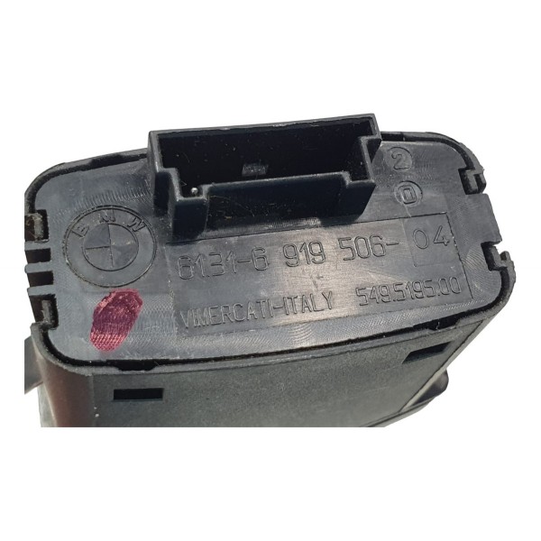Botão Pisca Alerta Trava Bmw 550i E60 69195 Preto