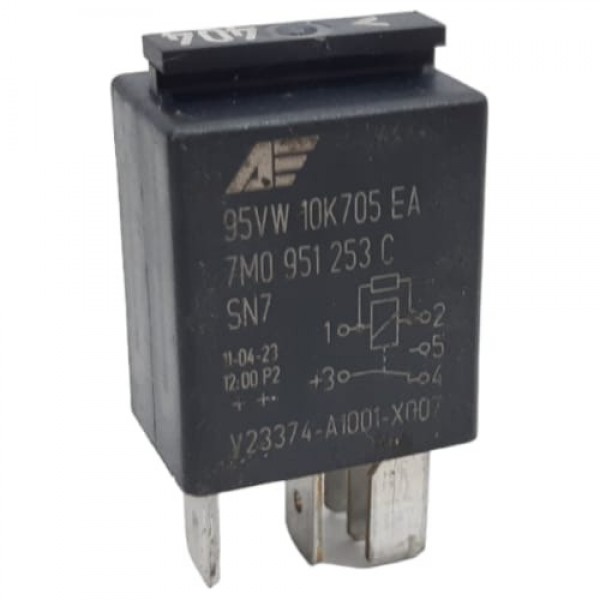 Rele Auxiliar Audi 7m0951253c