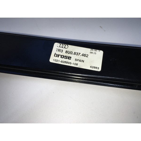 Máquina De Vidro Audi Q3 2015 Dianteira Direita 8u0837462