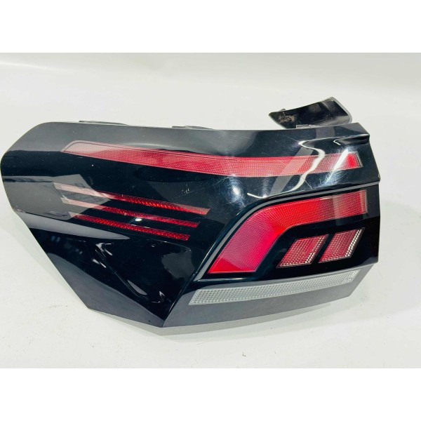 Lanterna Traseira Esquerda Vw Nivus 2021 2g5945207a Esquerdo/motorista Preto