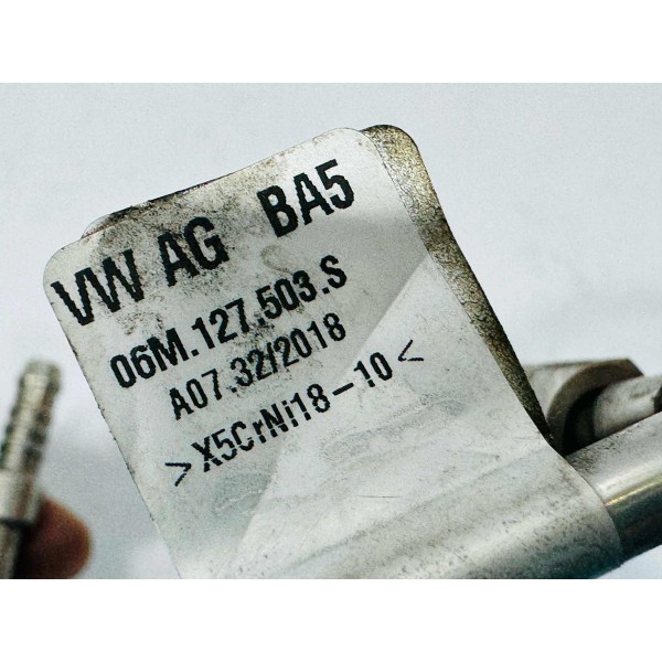 Cano Combustível Motor Audi Q8 V6 3.0 Tfsi 2019 06m127503