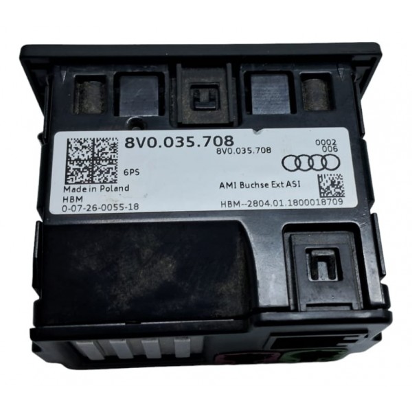 Entrada Auxiliar Usb E Aux Audi A3 2018