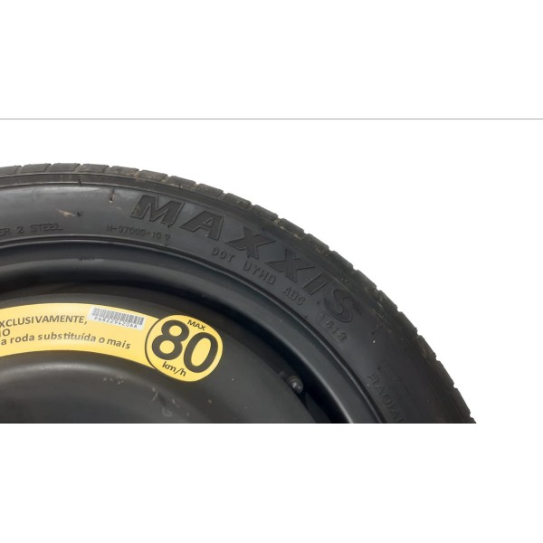 Estepe Socorro 145/70/r17 Dodge Journey 3.6 Rt 2014 Preto