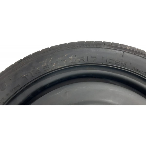 Estepe Socorro 145/70/r17 Dodge Journey 3.6 Rt 2014 Preto