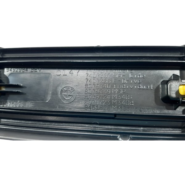 Par De Soleiras Bmw Dianteira Bmw 320i Gp Sport 2022 Preto/prata