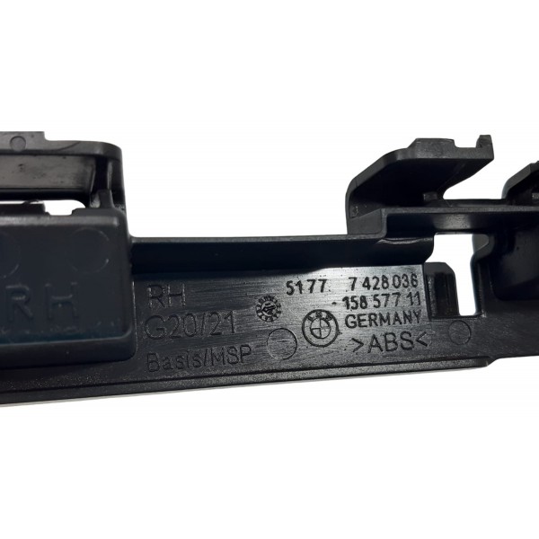 Suporte Saia Spoiler Lado Direito Bmw 320i Gp Sport 2022 Preto