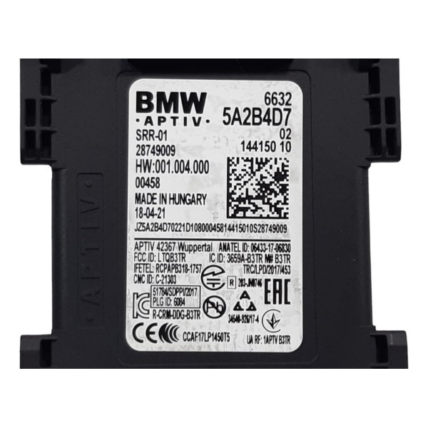 Sensor Radar Traseiro Bmw 320i Gp Sport 2022 Preto
