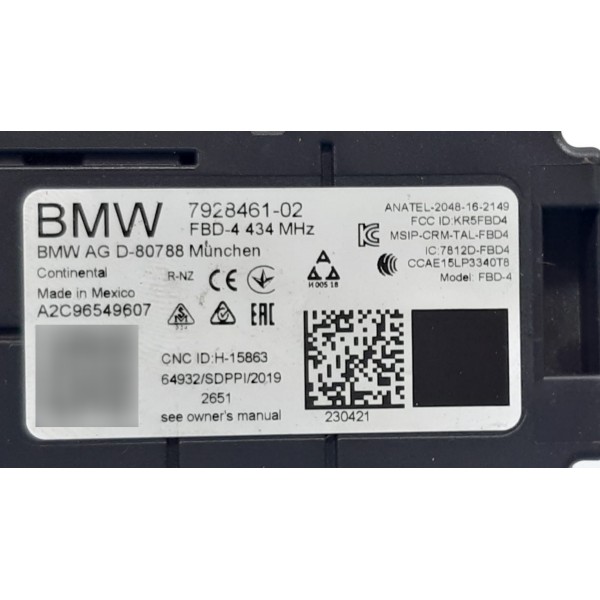 Módulo Receptor Bmw 320i Gp Sport 2022