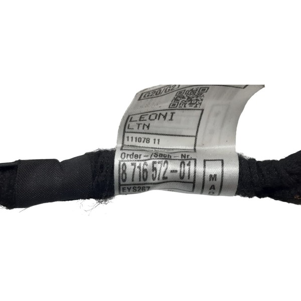 Chicote Porta Traseira Direita Bmw 320i Gp Sport 2022