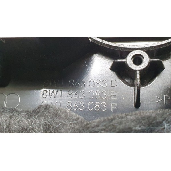Acabamento Inferior Painel Audi A5 2.0 Tfsi 2019 Preto Nenhum
