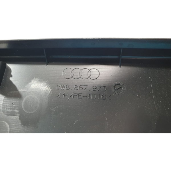 Acabamento Moldura Tampa Porta-malas Audi A5 2.0 Tfsi 2019   Preto