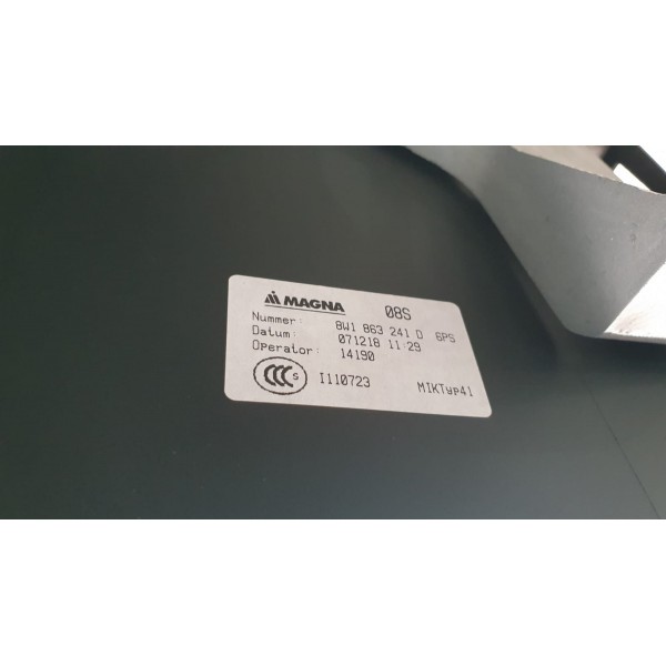 Apoio De Braço Console Central Audi A5 2.0 Tfsi 2019   Preto