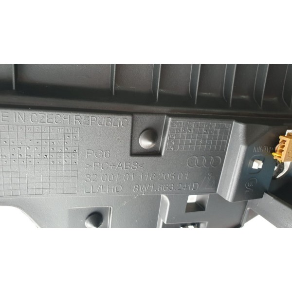 Apoio De Braço Console Central Audi A5 2.0 Tfsi 2019   Preto