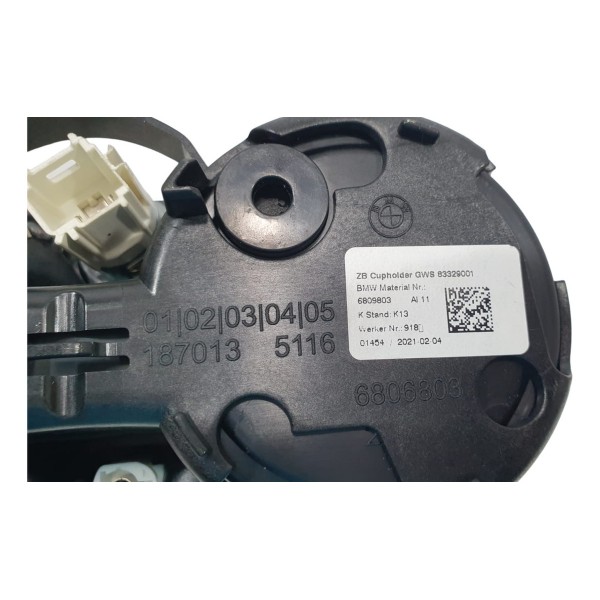 Porta Copos Console Bmw 320i M Sport 2022   Preto