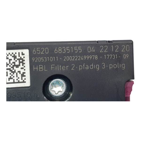 Módulo Amplificador Antena Bmw 320i M Sport 2022 Preto