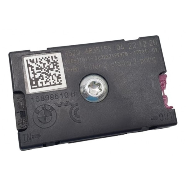 Módulo Amplificador Antena Bmw 320i M Sport 2022 Preto