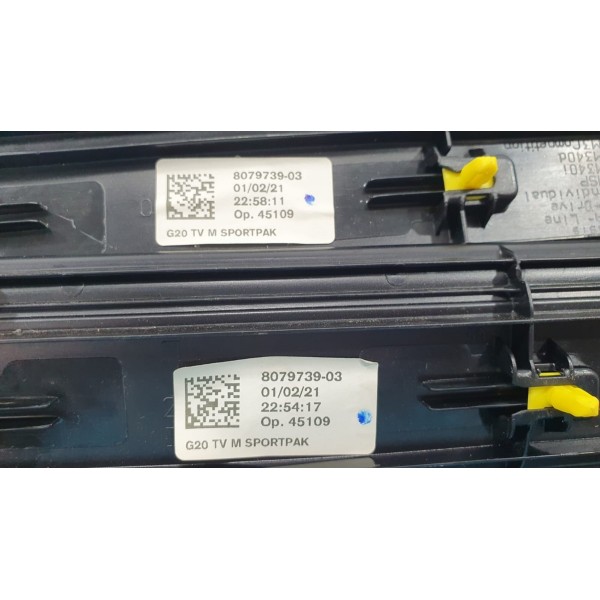 Soleira M Sport Portas Dianteiras Bmw 320i M Sport 2022 Preto