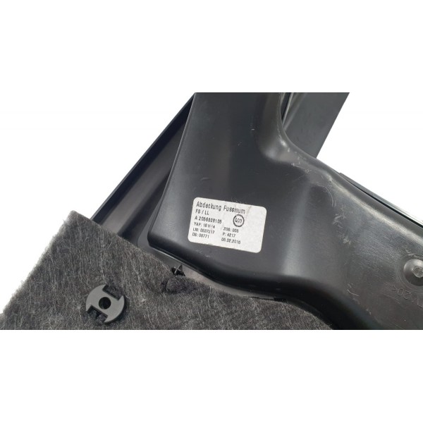 Acabamento Interno Painel Mercedes C200 2016   Preto Liso