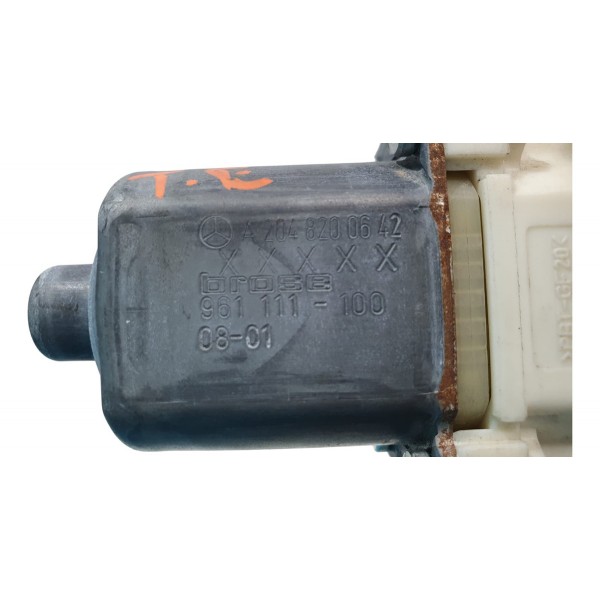 Motor Máquina De Vidro Traseira Esquerda Mercedes C180 2010