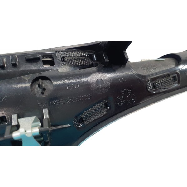 Moldura Acabamento Painel Lado Direito Mercedes C180 2019 Prateado Moldura