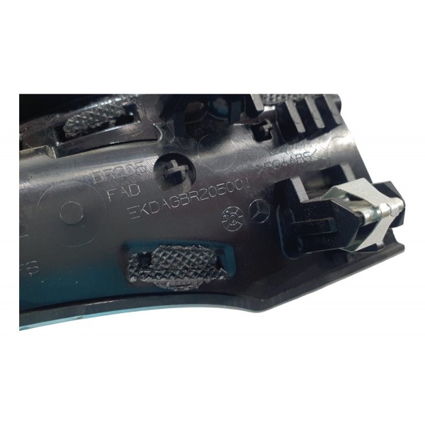 Moldura Acabamento Painel Lado Esquerdo Mercedes C180 2019 Prata Moldura