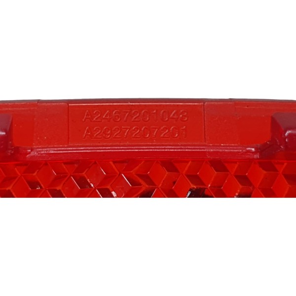 Refletor Porta Mercedes C180 2019   Vermelho